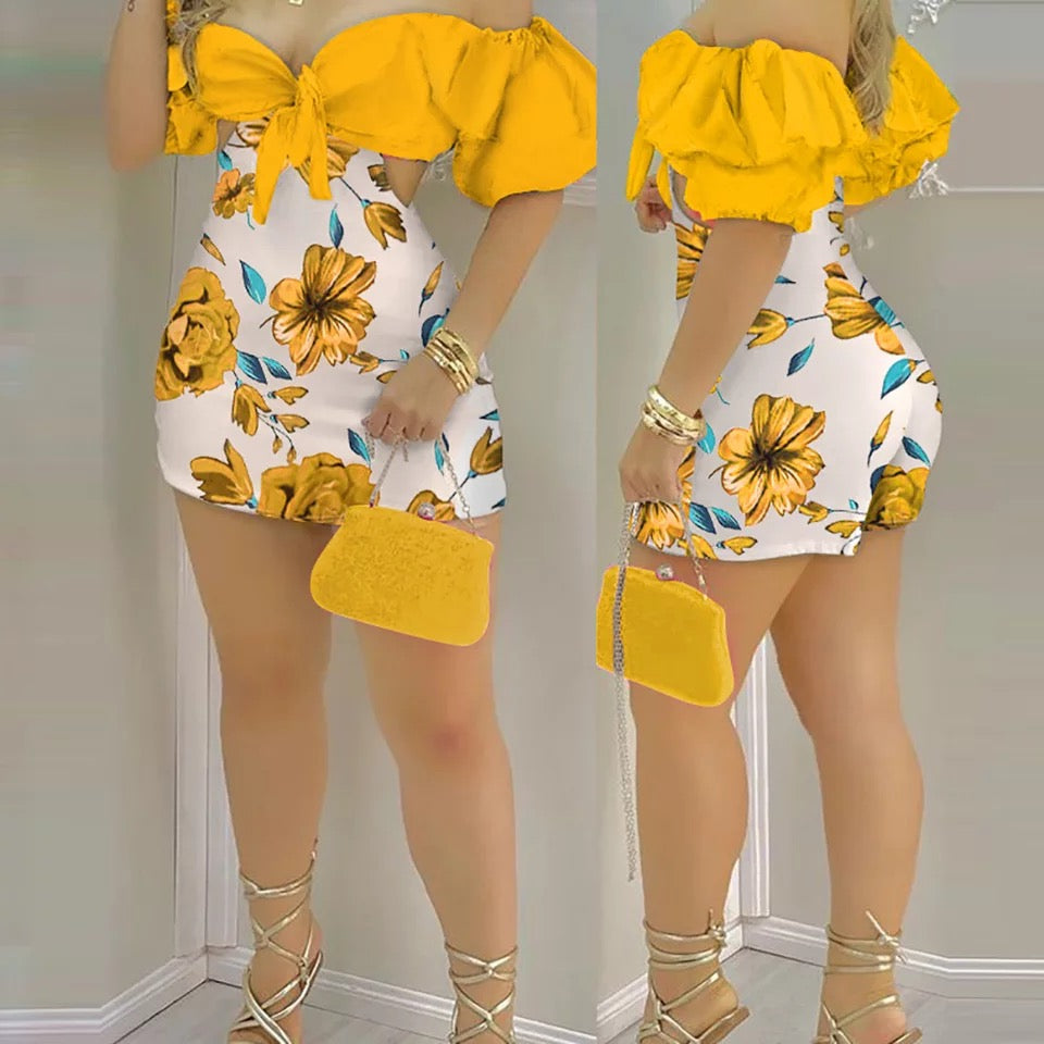 Floral Print Jumpsuit